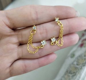 Rhinestone stud Earrings 🎀🤌🏻
