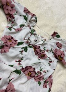 Floral Print Skater Dress