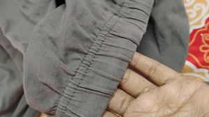 Gray Casual Pants