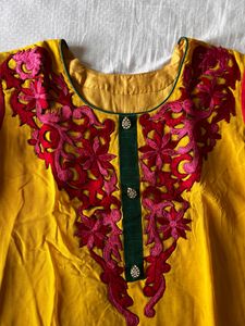 Beautiful Yellow Kurti