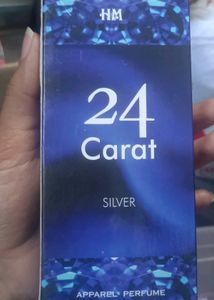 24 Carat Silver Perfume