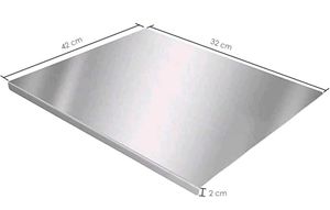 Large Stainless Steel worktop platfor chopping boa