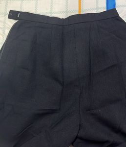 Tailored Black Korean Trousers