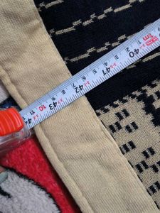 Patterned Knit Cardigan kurti with zip xxl size