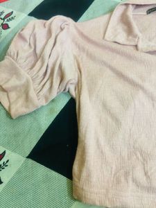 Peach top for girls