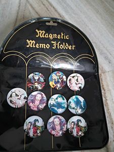 Demon Slayer Magnetic Memo Holder