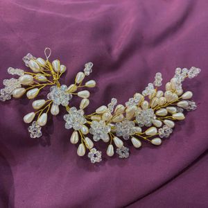 Pearl &amp; Crystal Hair Pins