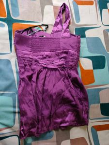 Bebe one shoulder y2k top