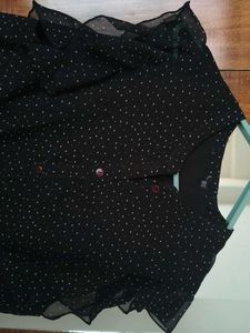 Chic Polka Dot Ruffled dress