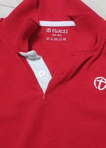 boy, s Red Polo T-Shirt