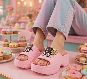 Cute Pink Bear Slides