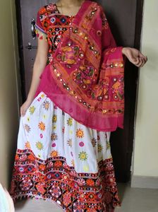 Vibrant Embroidered Lehenga Choli Set