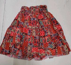 skirt with top free size