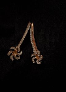 Sparkling Crystal Flower Hair Pins