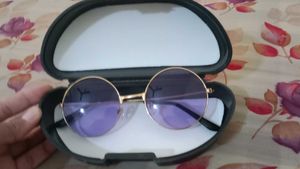 Round Gold Sunglasses