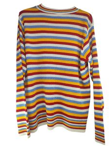 Striped Knit Top LR-17
