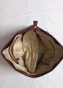 Lavie Maroon Handbag