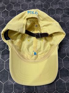 Yellow Polo Ralph Lauren Baseball Cap