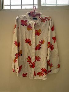 Floral Print loose fit Shirt