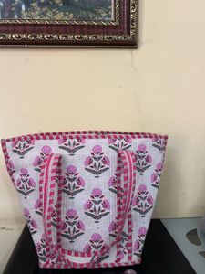 Floral Tote Bag