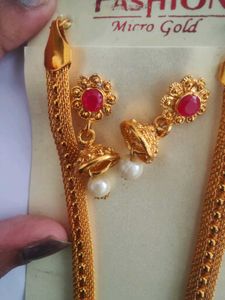Micro Gold Fashion Jewellery Set OF 2 PCS