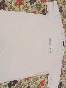 Soft Pink T-Shirt with F.C.Club Logo