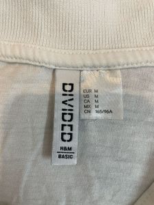 h&amp;m cute button down cropped polo shirt