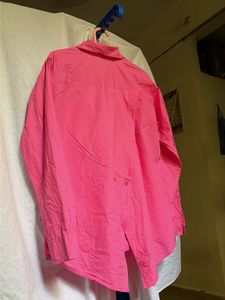 Pink Button-Up Shirt