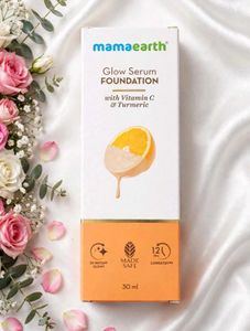 Mamaearth Glow Serum Matte Liquid Foundation Mediu