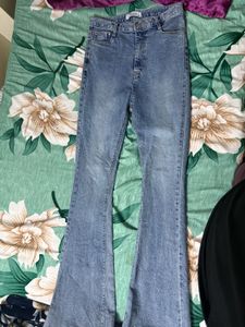 Blue Flare Jeans