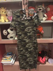 Camo Bodycon Dress