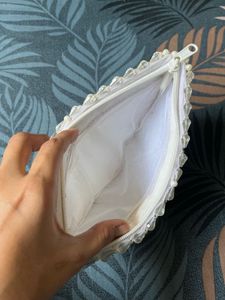 Elegant Beaded Clutch Bag
