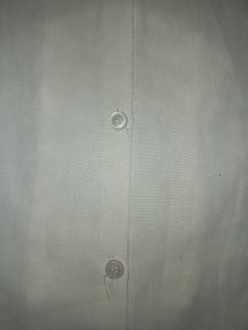 Classic White Button-Up Shirt