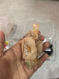 Combo of 2 Hair Clips with Embellishments