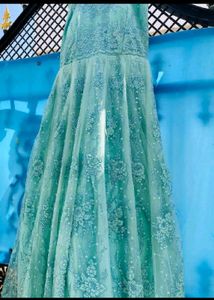 Elegant Embroidered Ethnic Gown