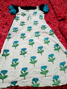 Floral Print Cotton Dress