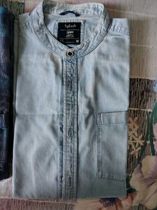 pair of branded shirts
