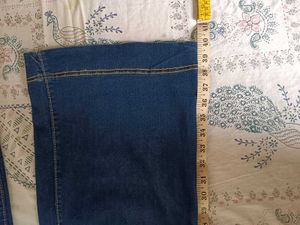 Wide Leg Denim Jeans