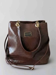 DA MILANO PAROLO Brown Shoulder Bag