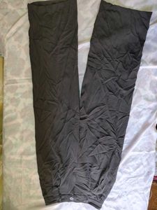 Black Cargo Pants with Belt