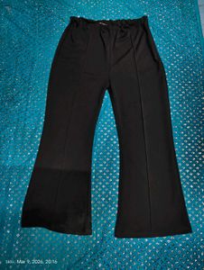 Stylish Black Flared Pants