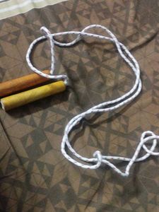 Skipping Rope , wooden piece + ( free delivery)