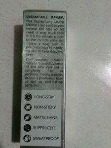 Long Lasting Makeup Fixer blue heaven