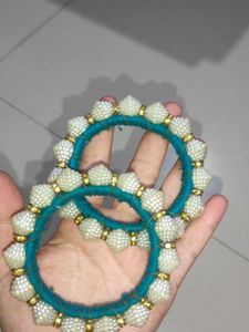 Beaded Bangle Set