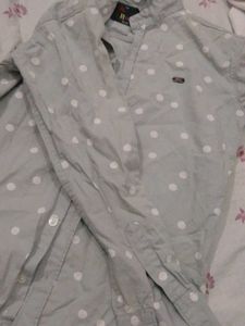 boys Polka Dot Button-Down Shirt