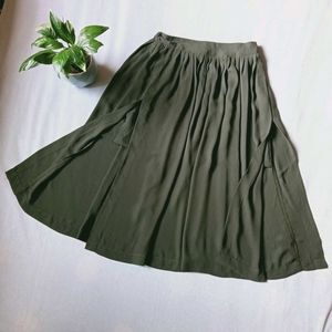 Olive Skirt [Free Delivery]