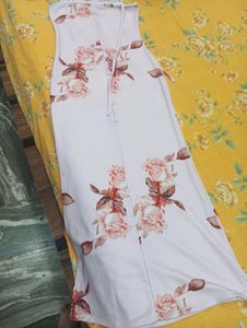 Floral Print Maxi Dress