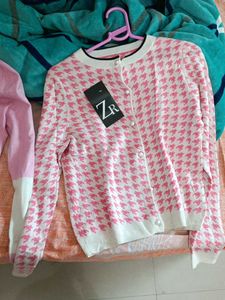 Pink Sweaters Combo Korean