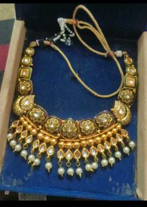 Kundan Necklace Earring Set