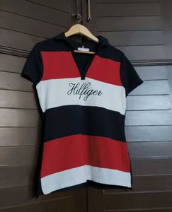 Tommy Hilfiger Color blocked Polo T-shirt